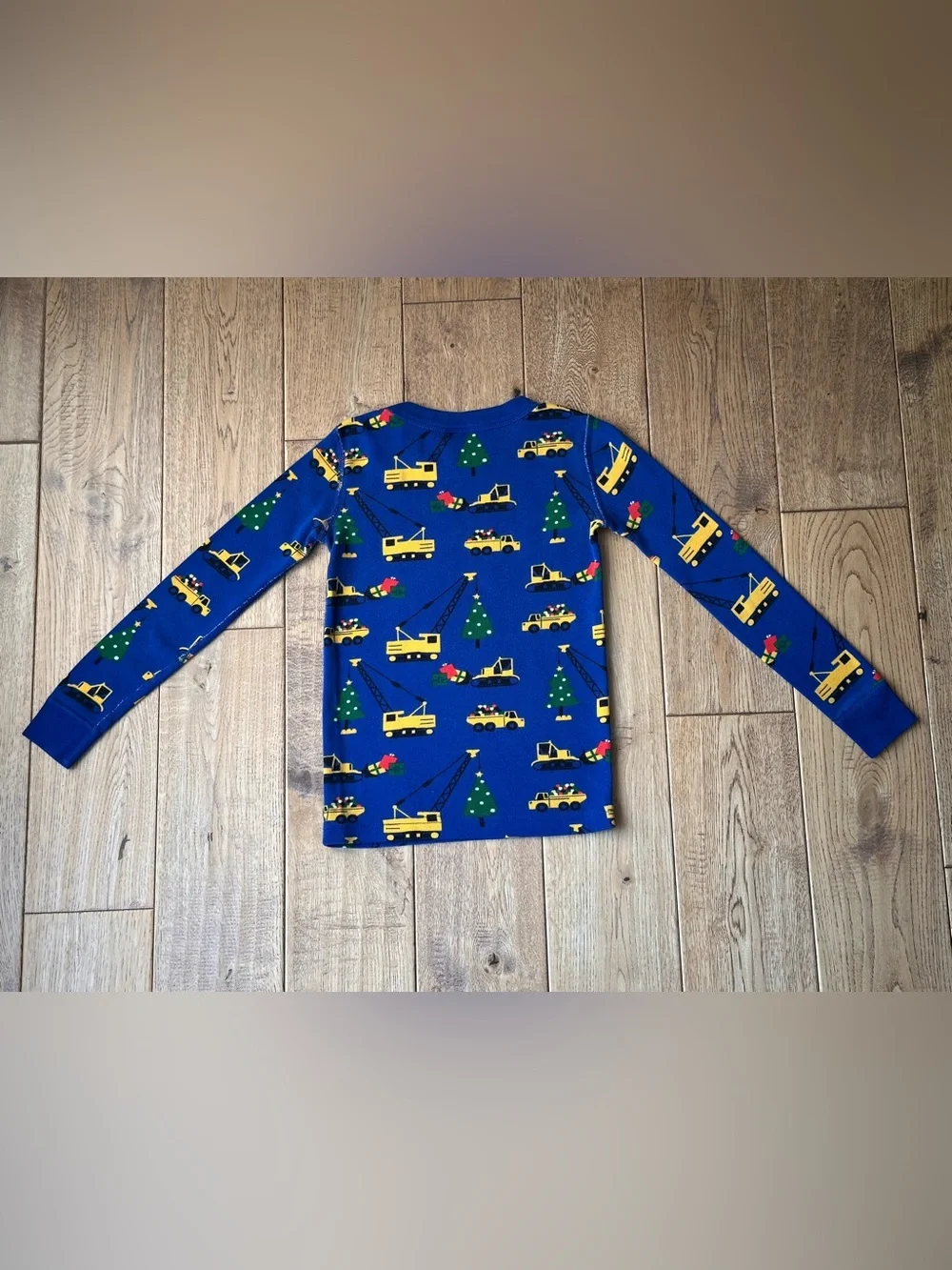 Hanna Andersson Long John Pajama Set in Christmas Crew size 5
